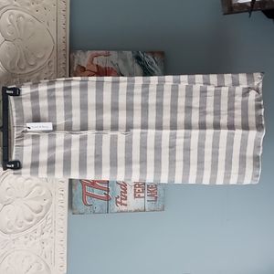 NWT Promesa Striped Maxi Skirt